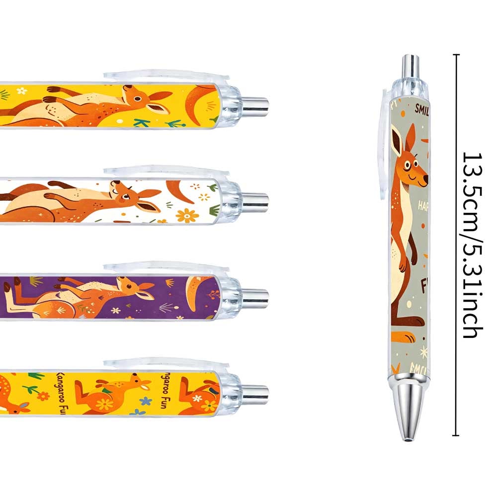Kangaroo Ballpoint Pens - 10-Pack