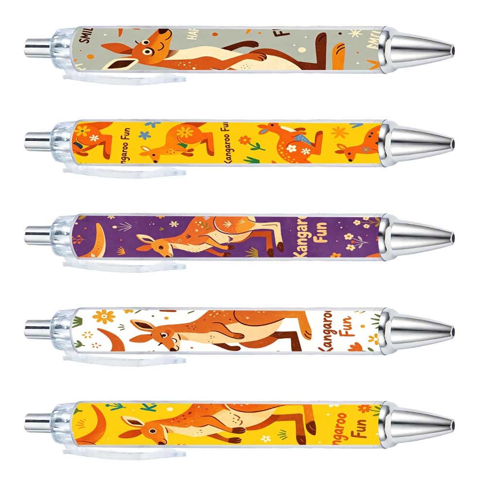 Kangaroo Ballpoint Pens - 10-Pack
