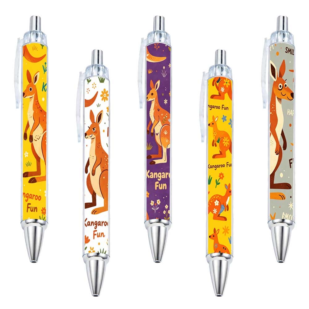 Kangaroo Ballpoint Pens - 10-Pack