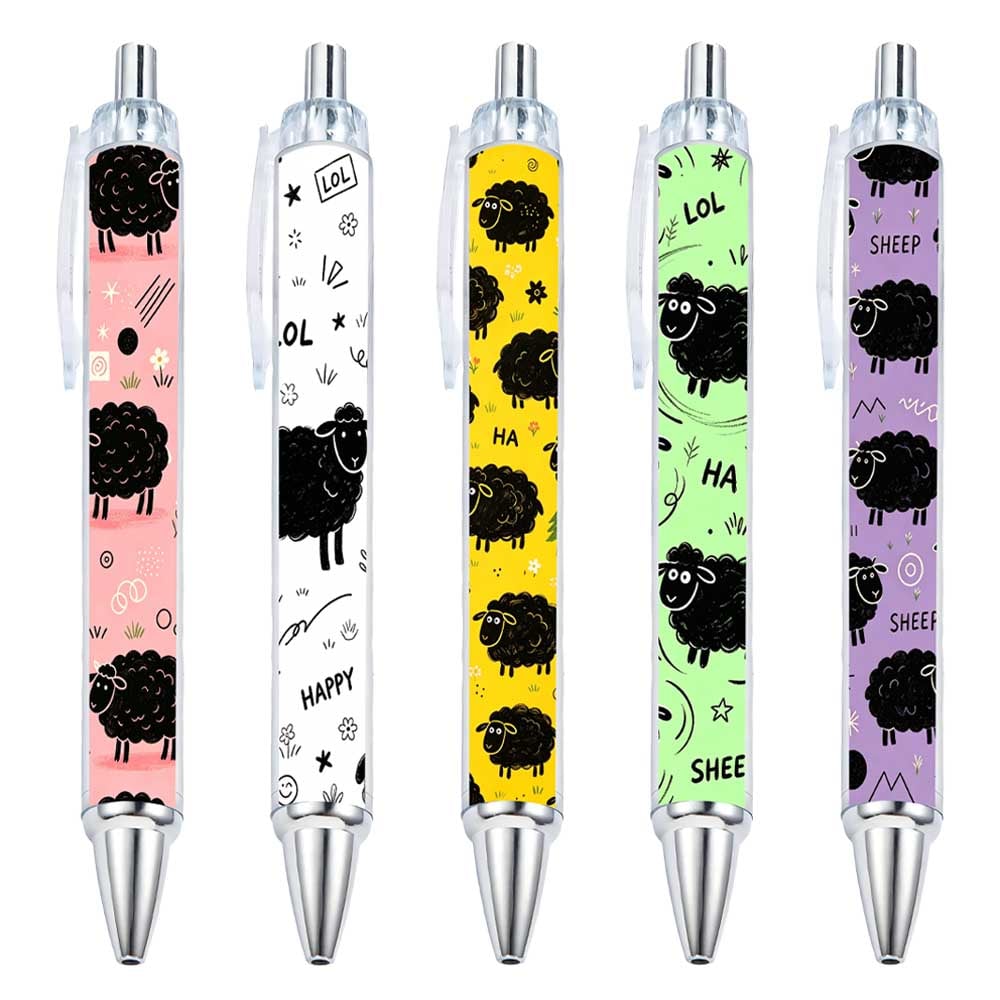 Black Sheep Ballpoint Pens - 5-Pack