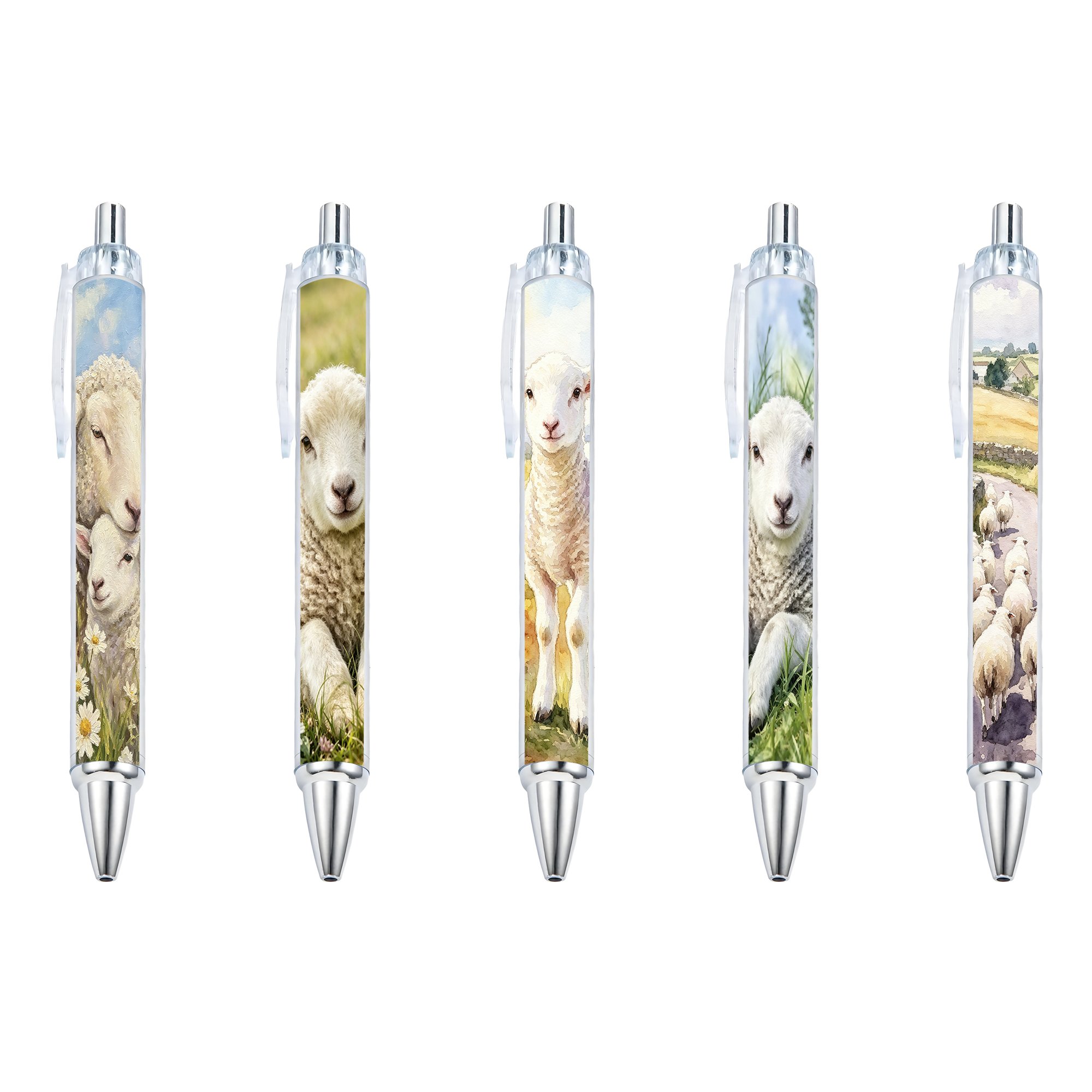 Sheep And Lamb Gel Pens