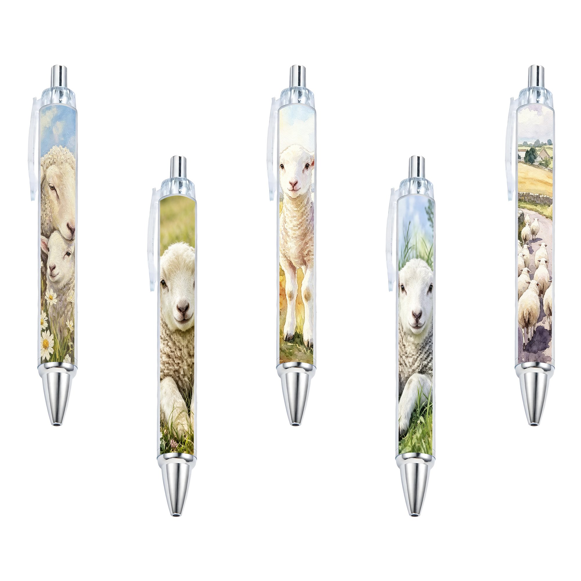 Sheep And Lamb Gel Pens