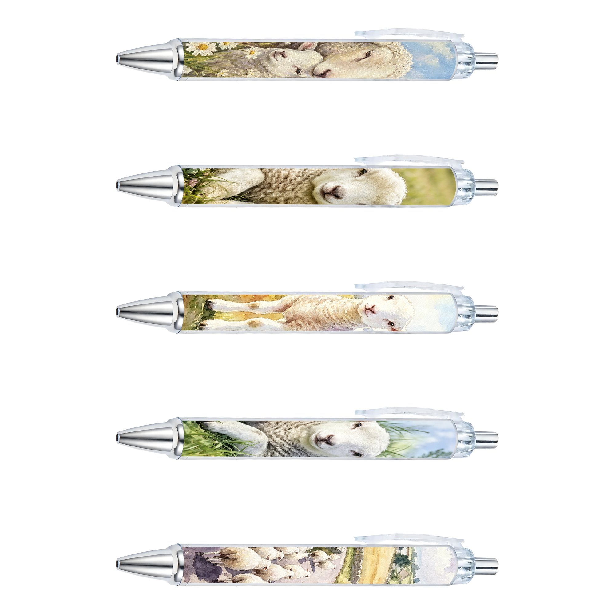Sheep And Lamb Gel Pens