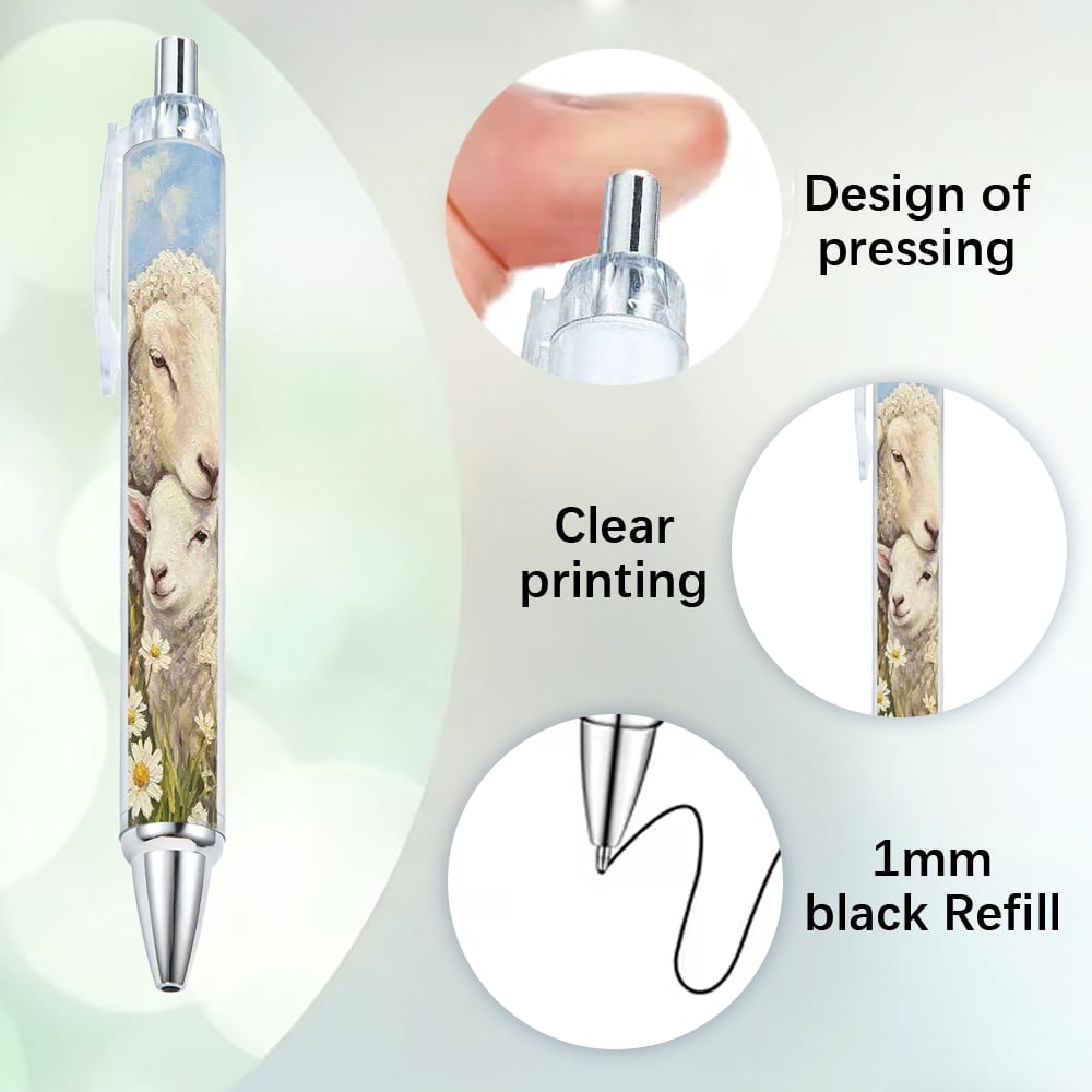 Sheep And Lamb Gel Pens