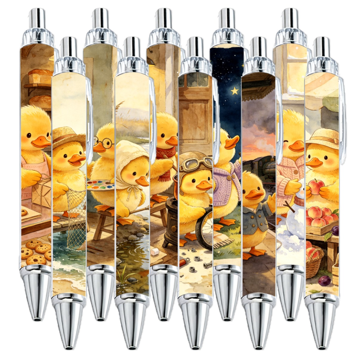 Little Duck Gel Pens - 10-Pack