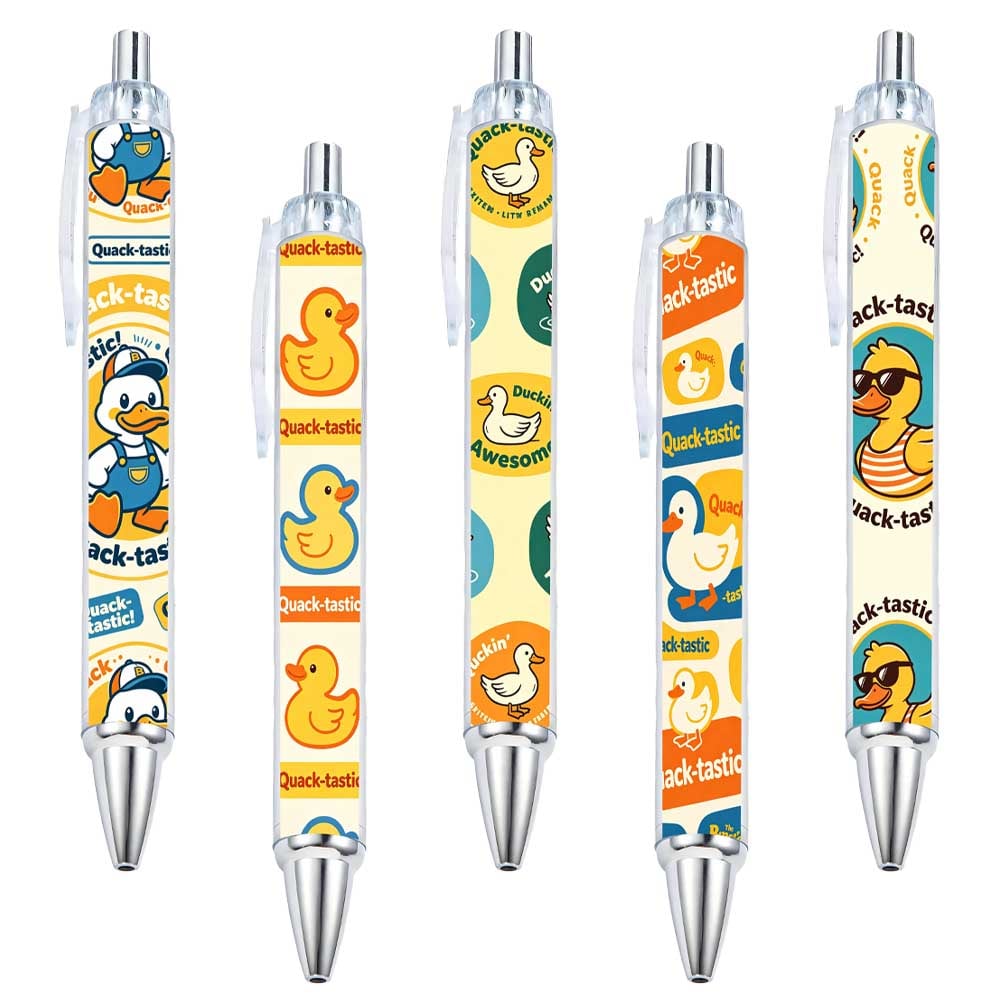Quack-Tastic Duck Gel Pens - 10-Pack