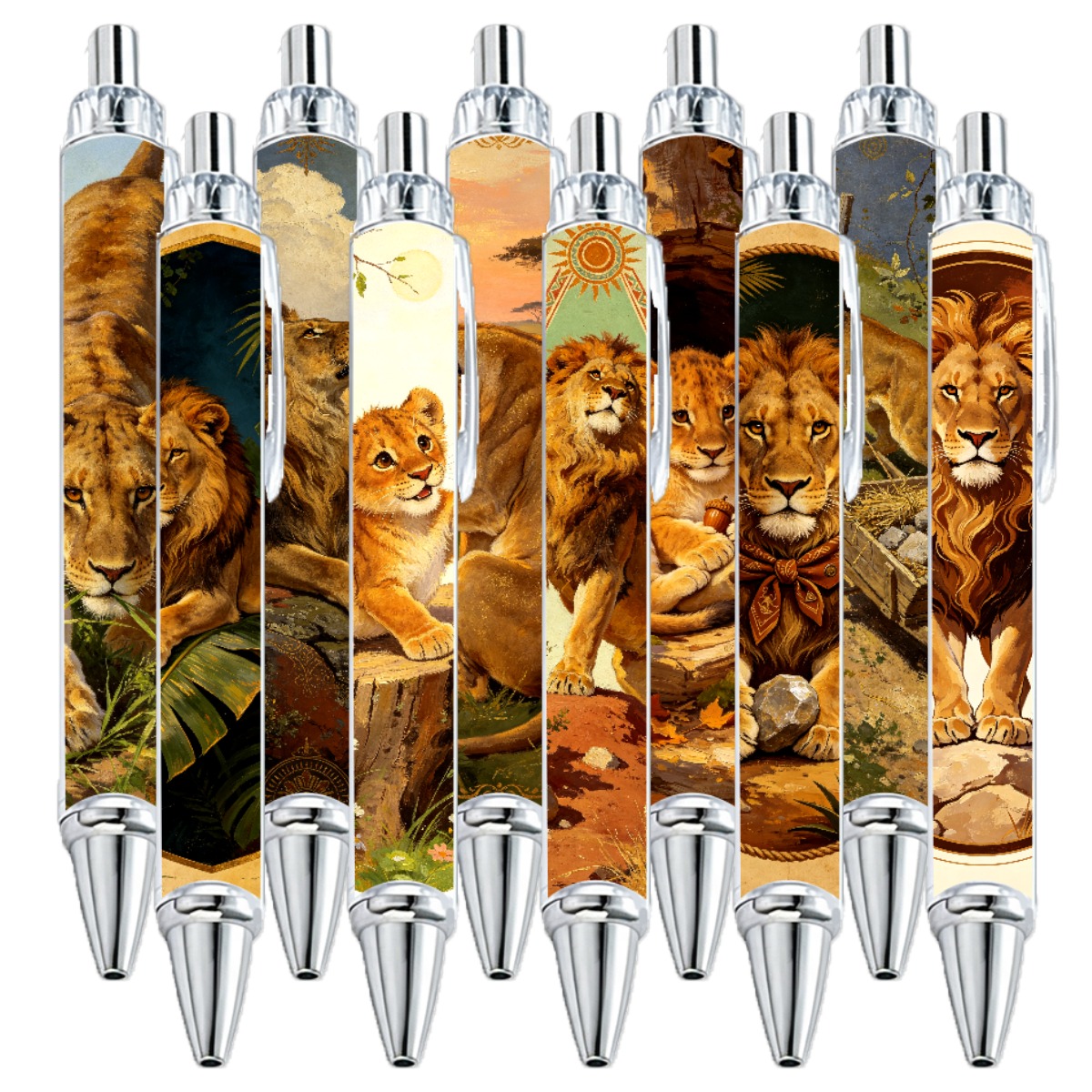 Lion Art Fountain Pen