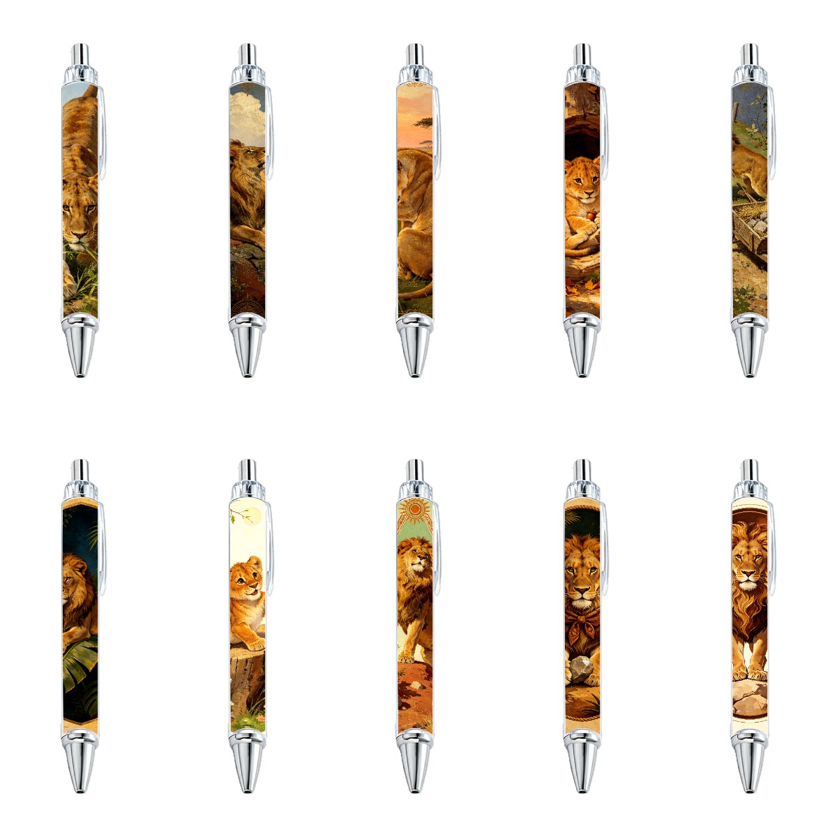 Lion Art Fountain Pen