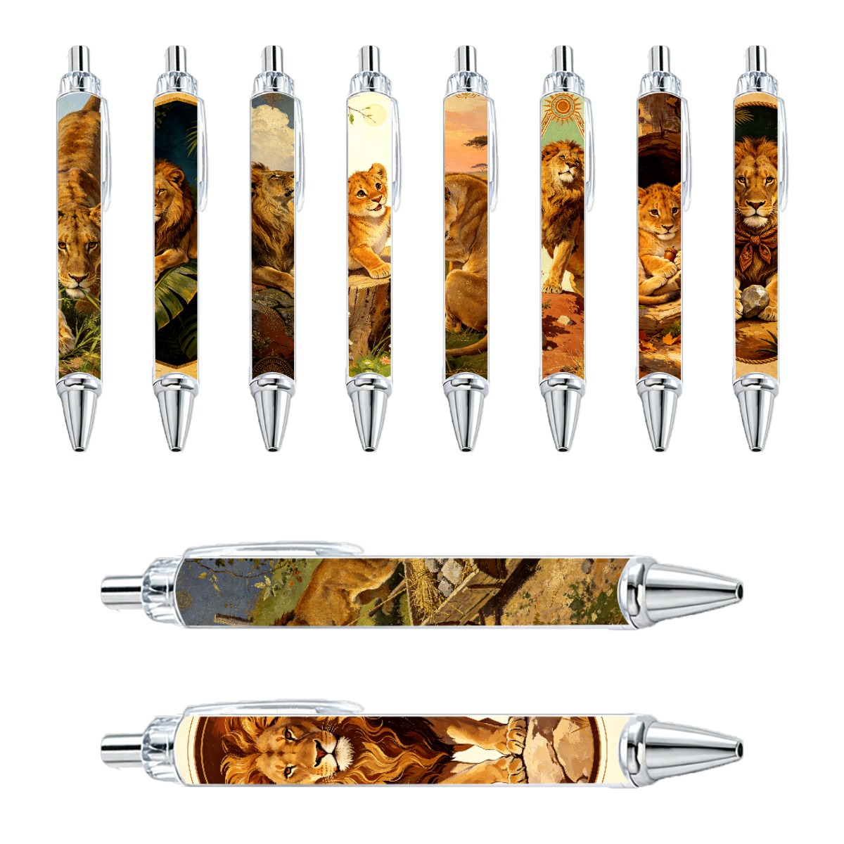 Lion Art Fountain Pen