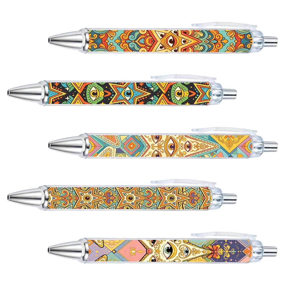 Mystical Eye Pattern Ballpoint Pens