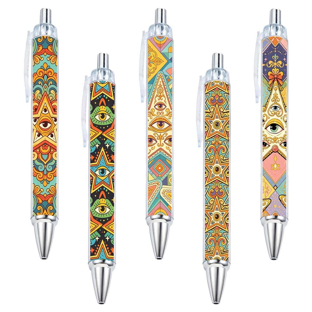 Mystical Eye Pattern Ballpoint Pens