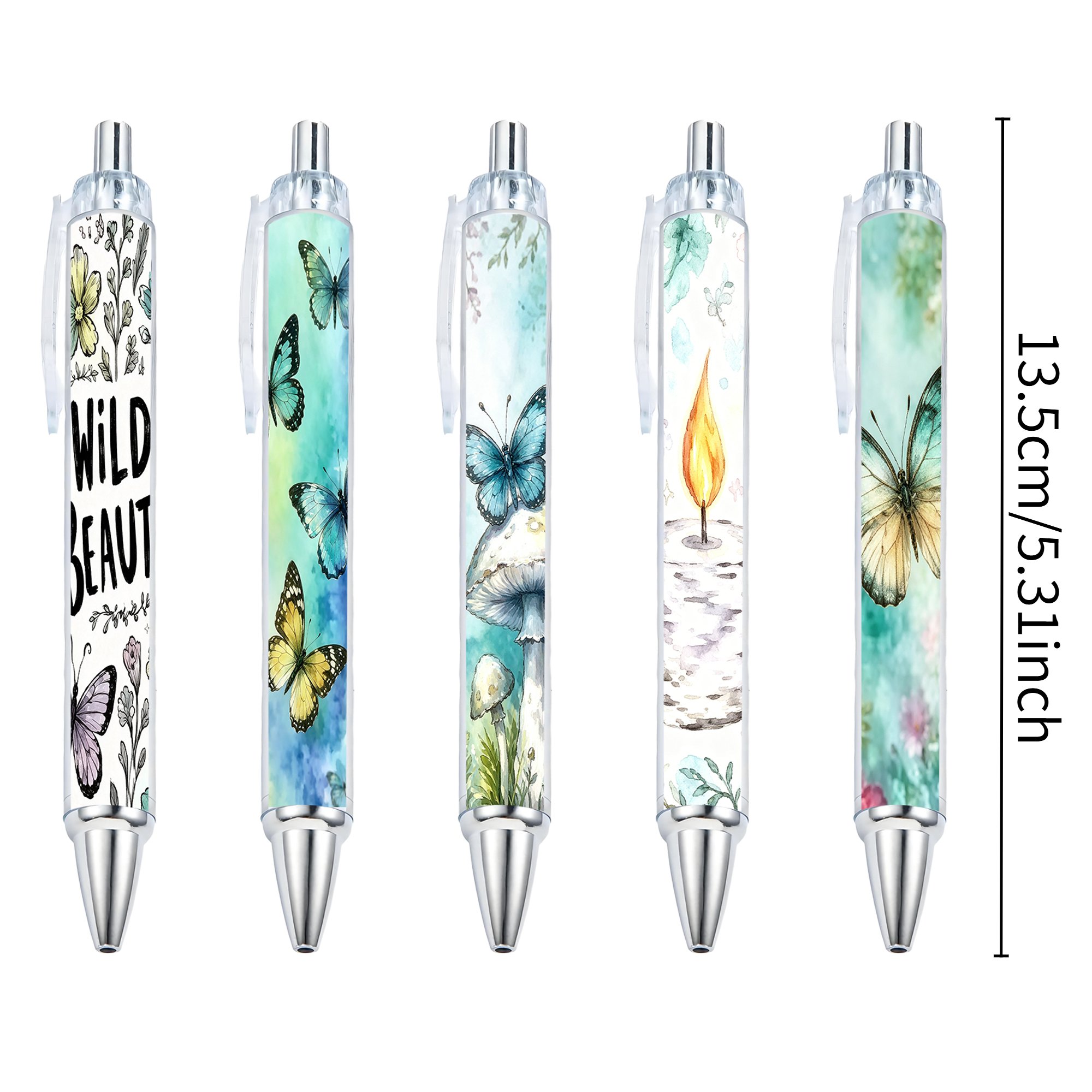 Multi-Pattern Watercolor Gel Pens