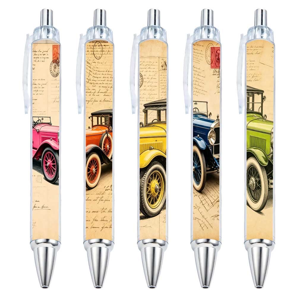 Car Design Ballpoint Pens - 10-Pack