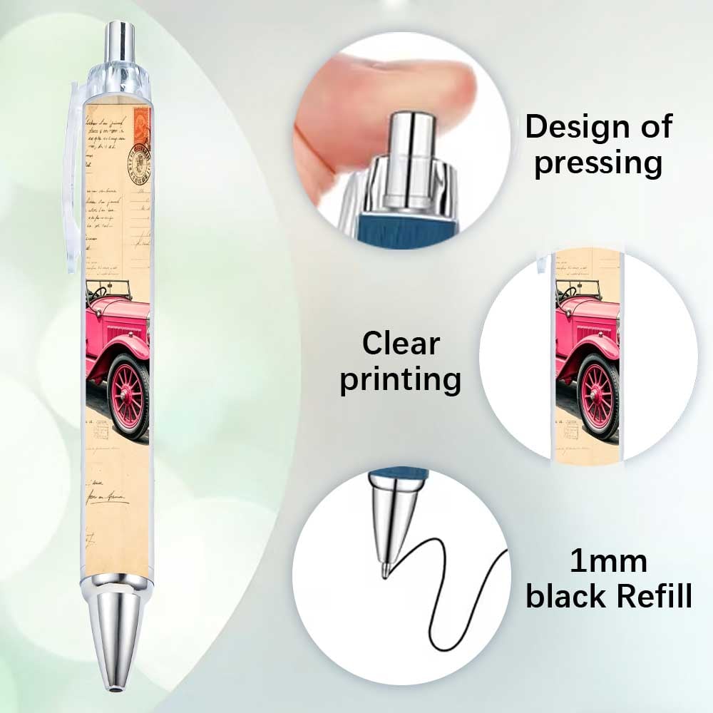 Car Design Ballpoint Pens - 10-Pack