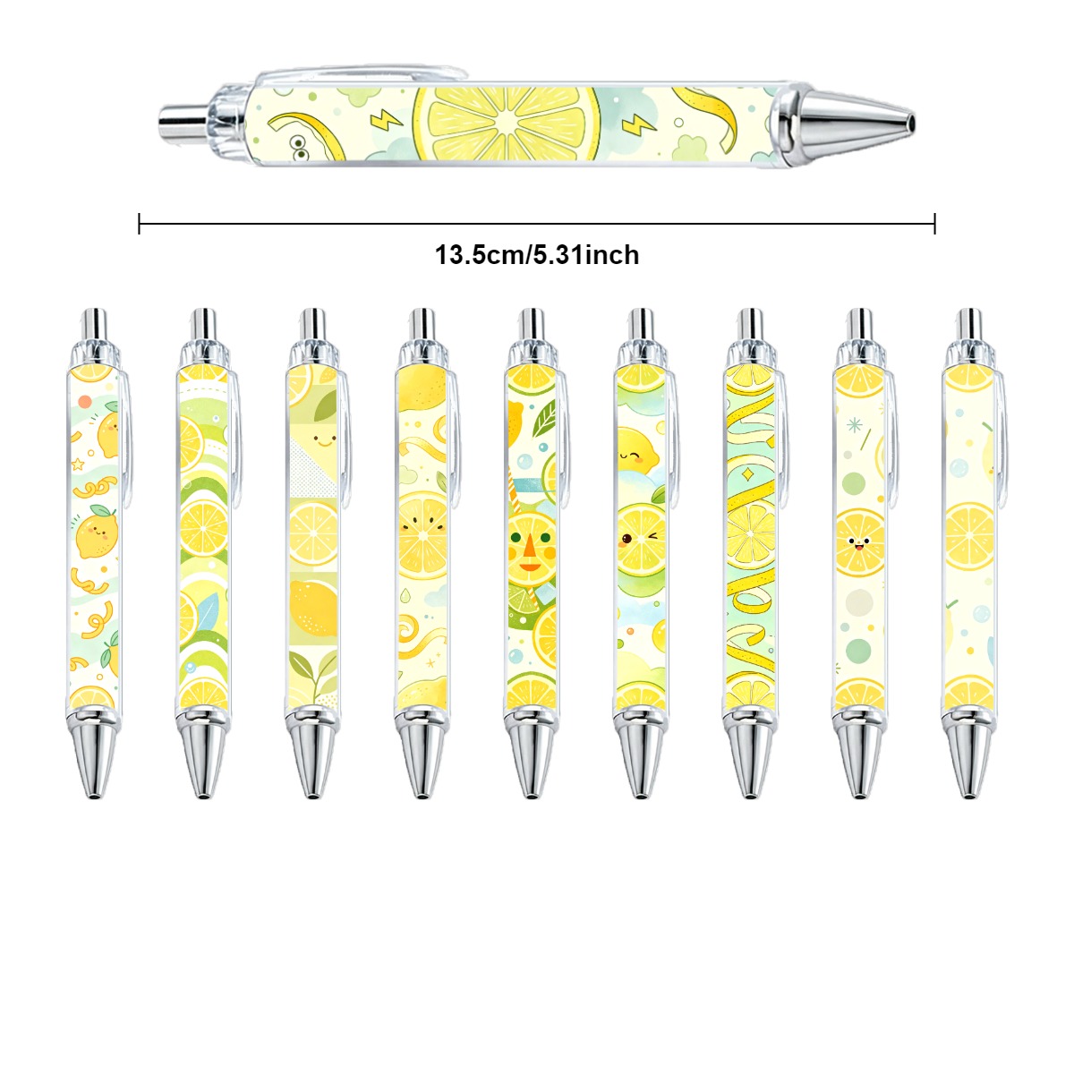 Citrus Zest Gel Pens - 10-Pack