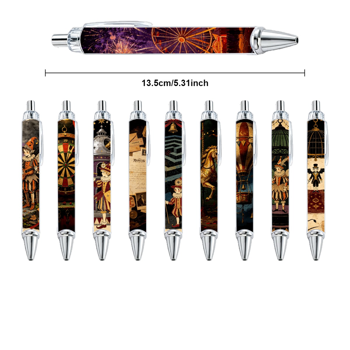 Carnival Art Gel Pens - 10-Pack