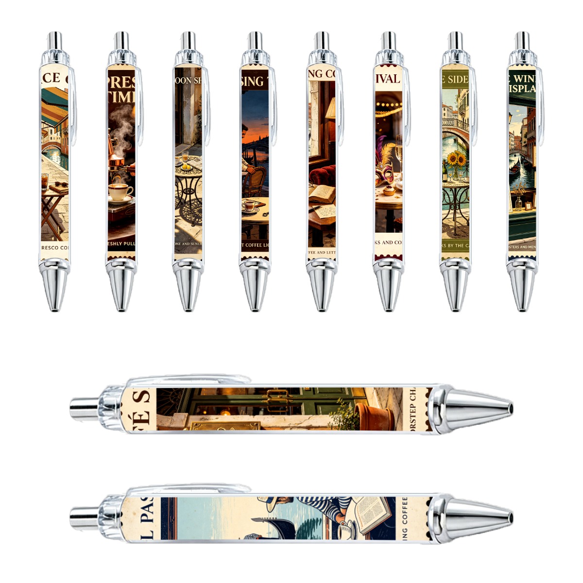 Venetian Vista Gel Pens - 10-Pack