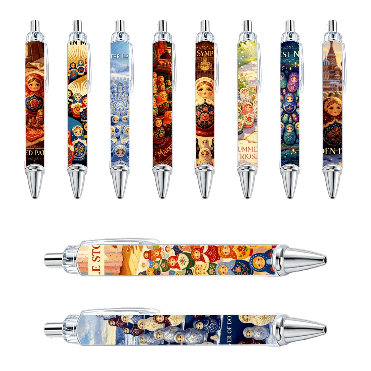 Matryoshka Art Pens