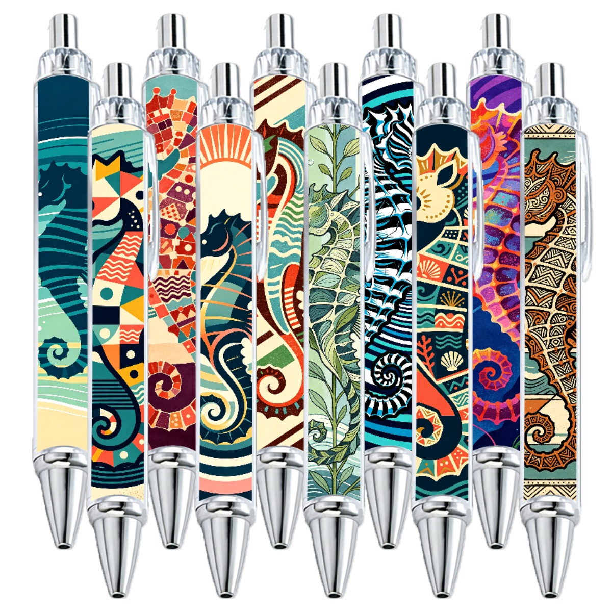 Seahorse Art Pens - 10-Pack