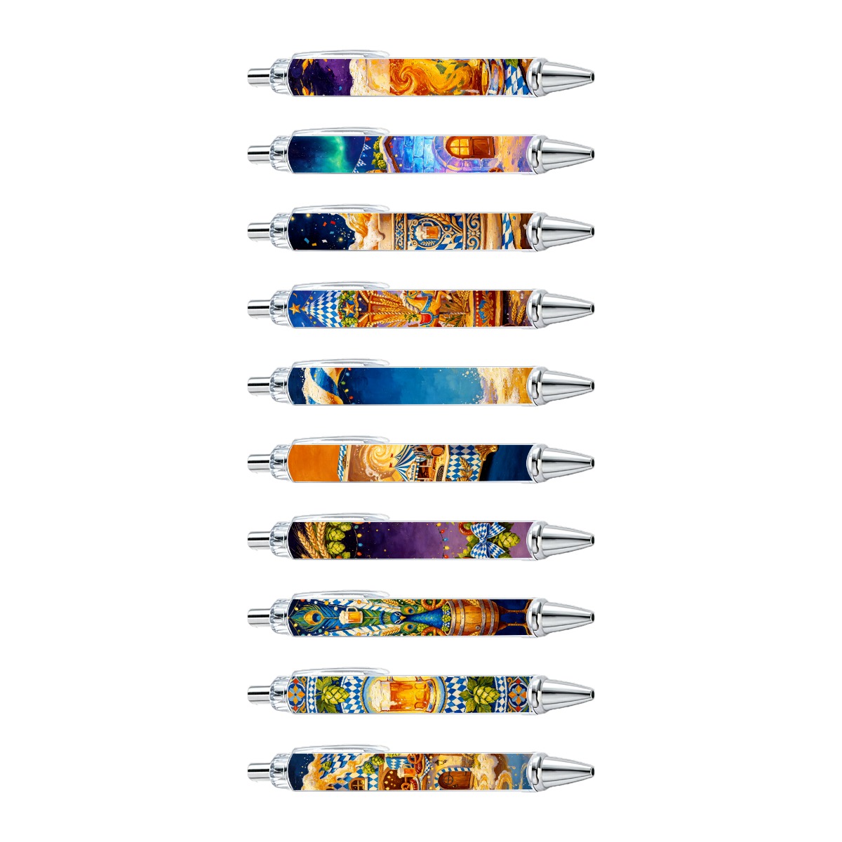 Oktoberfest Art Gel Pens - 10-Pack