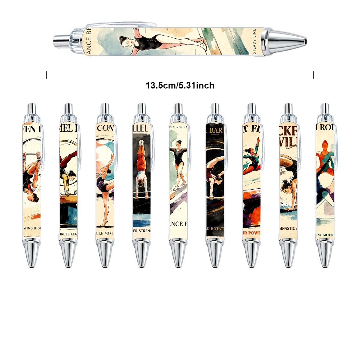 Gymnastics Watercolor Gel Pen