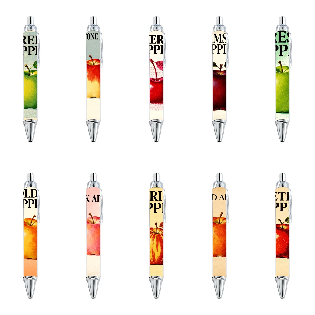 Apple Design Gel Pens