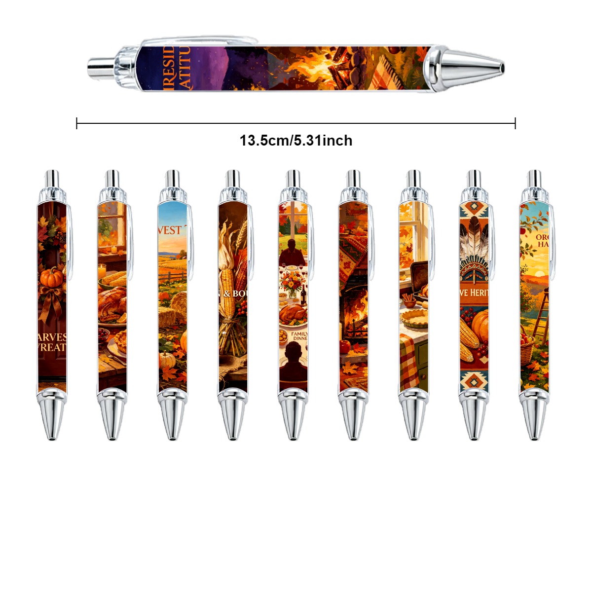 Autumn Harvest Gel Pens - 10-Pack