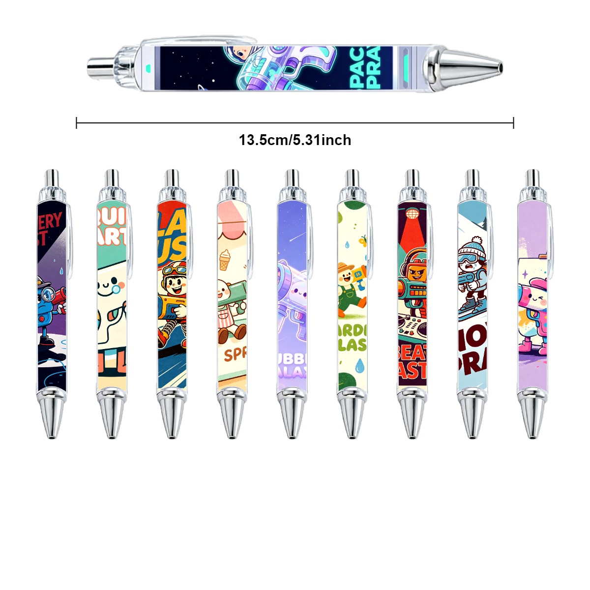 Gaming Vibe Gel Pens - 10-Pack