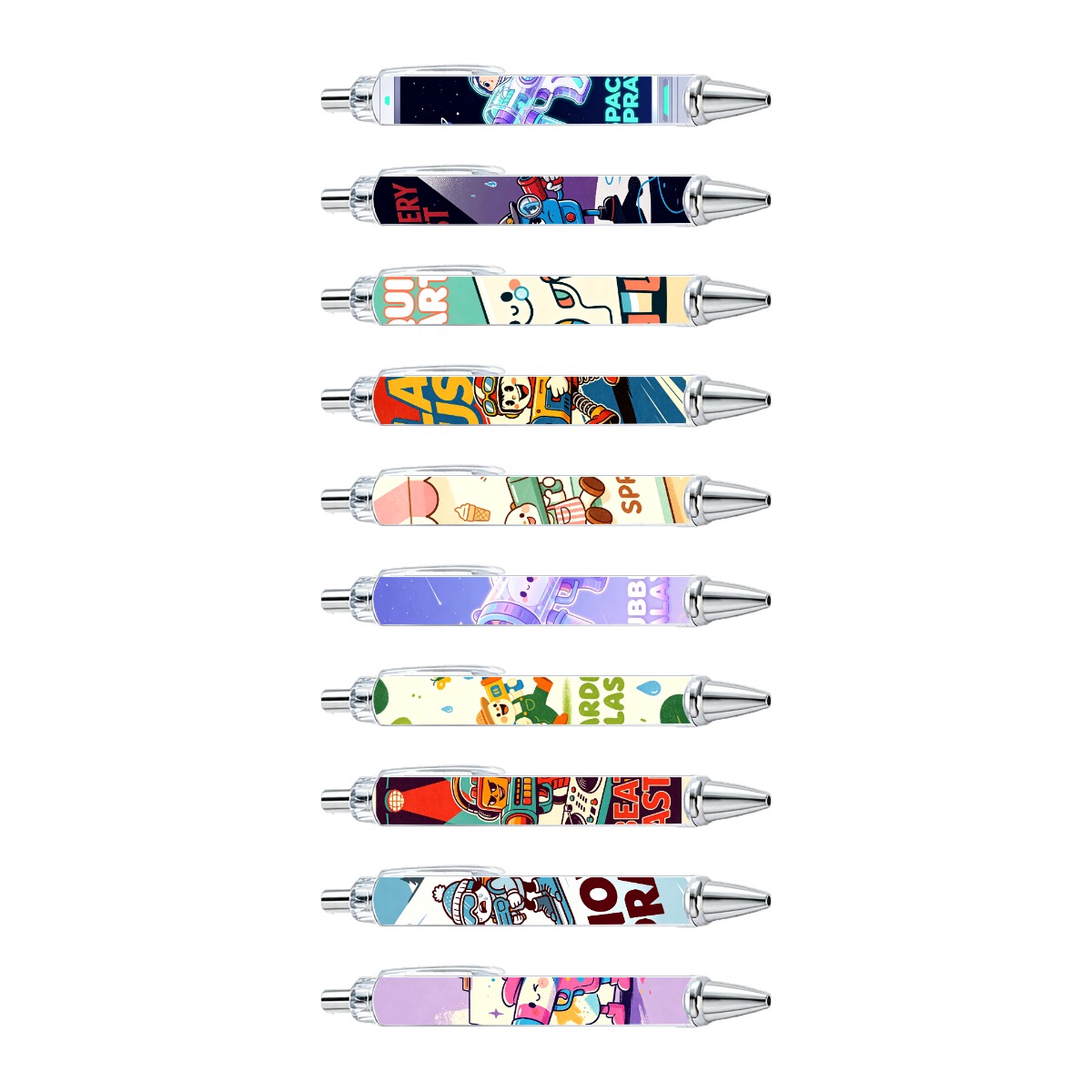 Gaming Vibe Gel Pens - 10-Pack