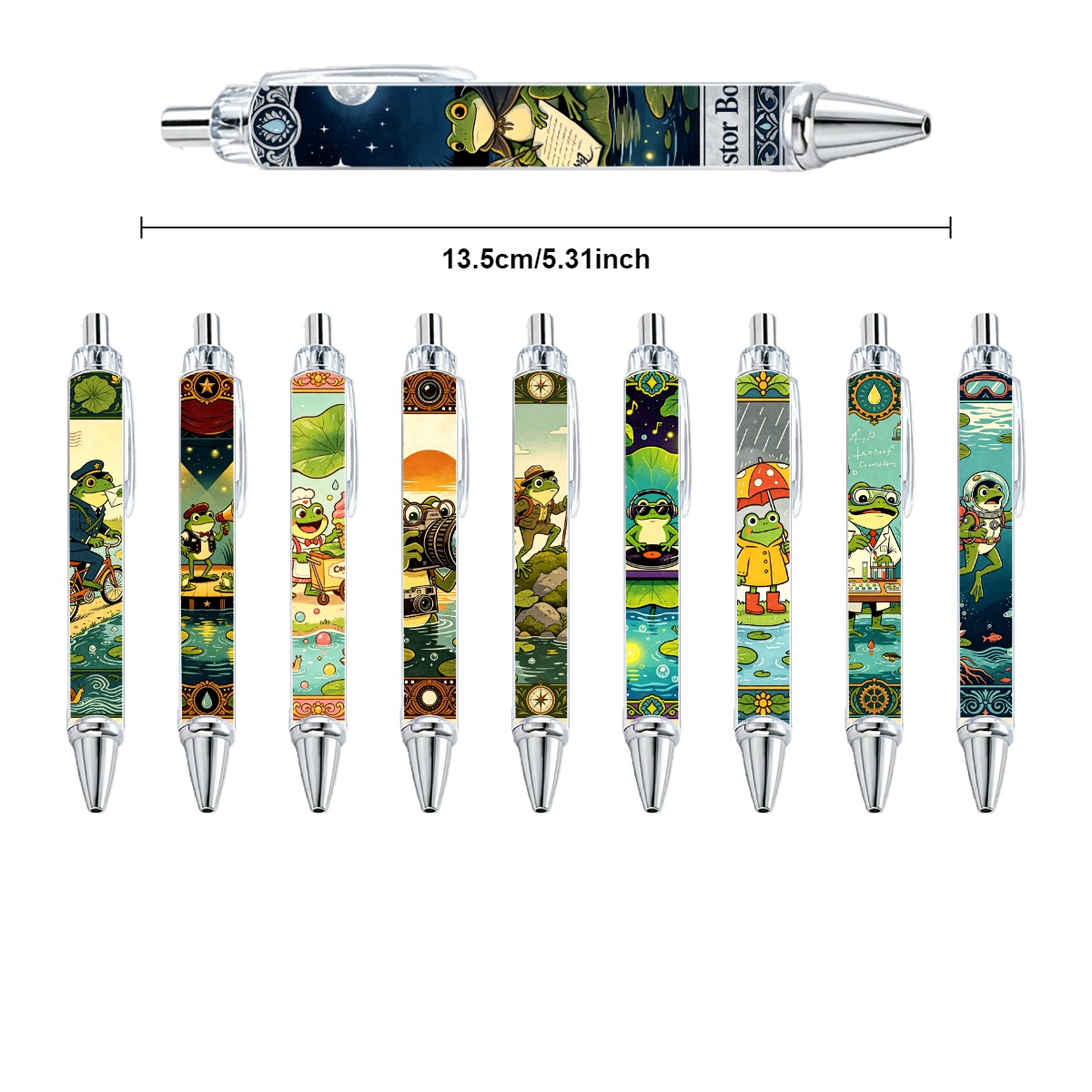 Mr. Frog Adventure Gel Pens - 10-Pack