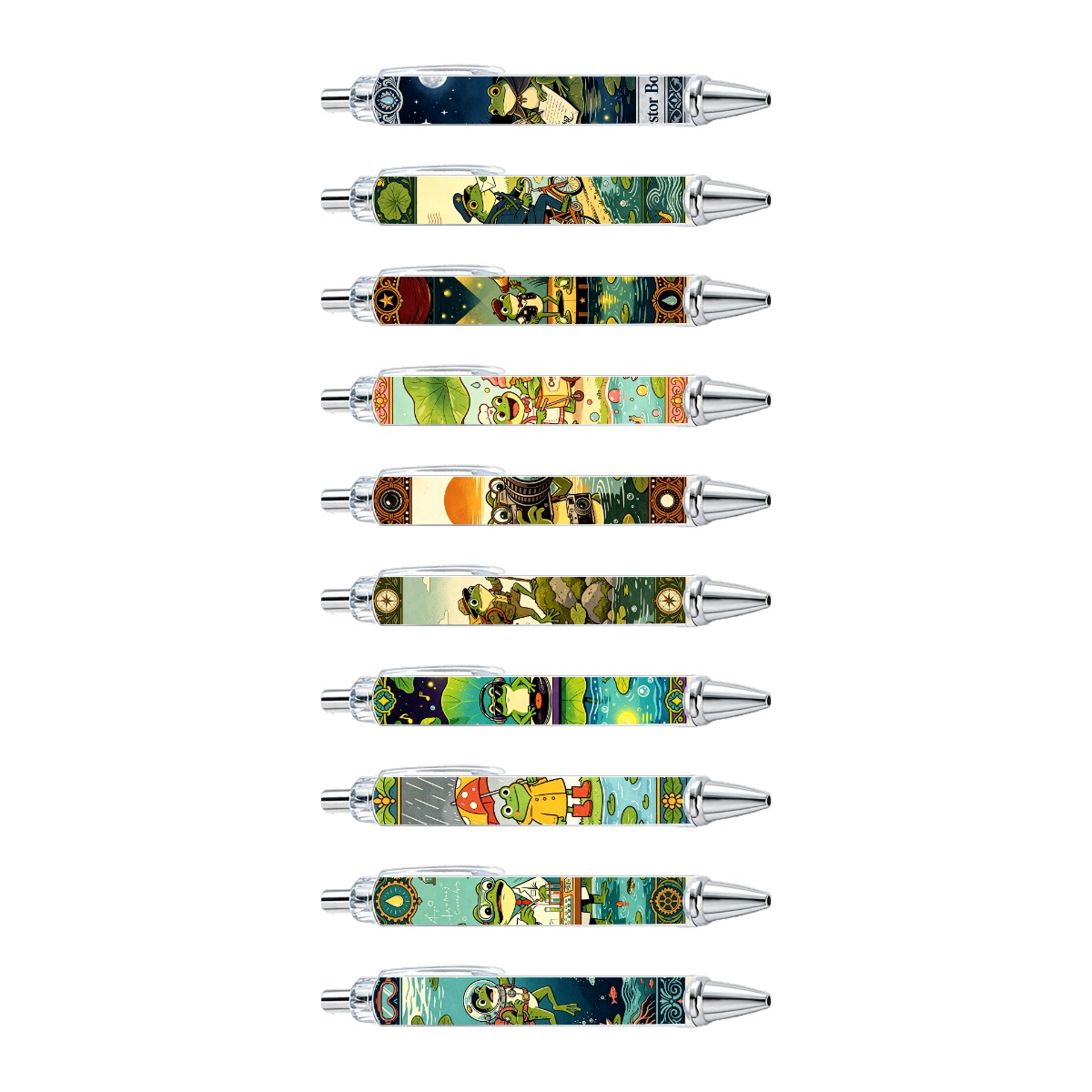 Mr. Frog Adventure Gel Pens - 10-Pack