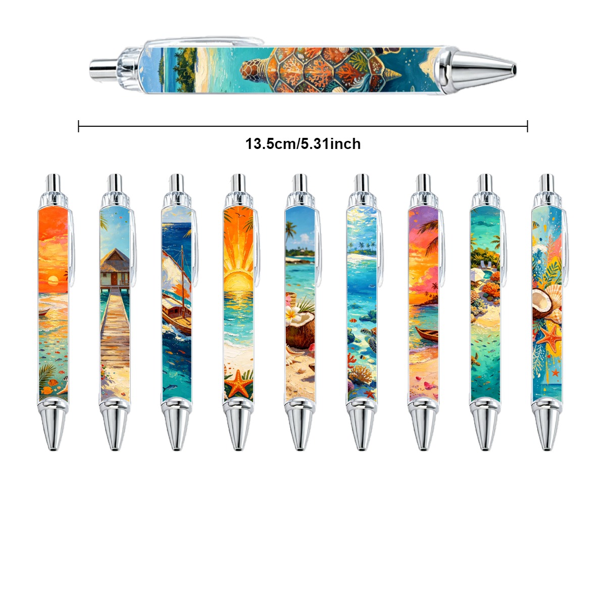 Tropical Island Art Pen