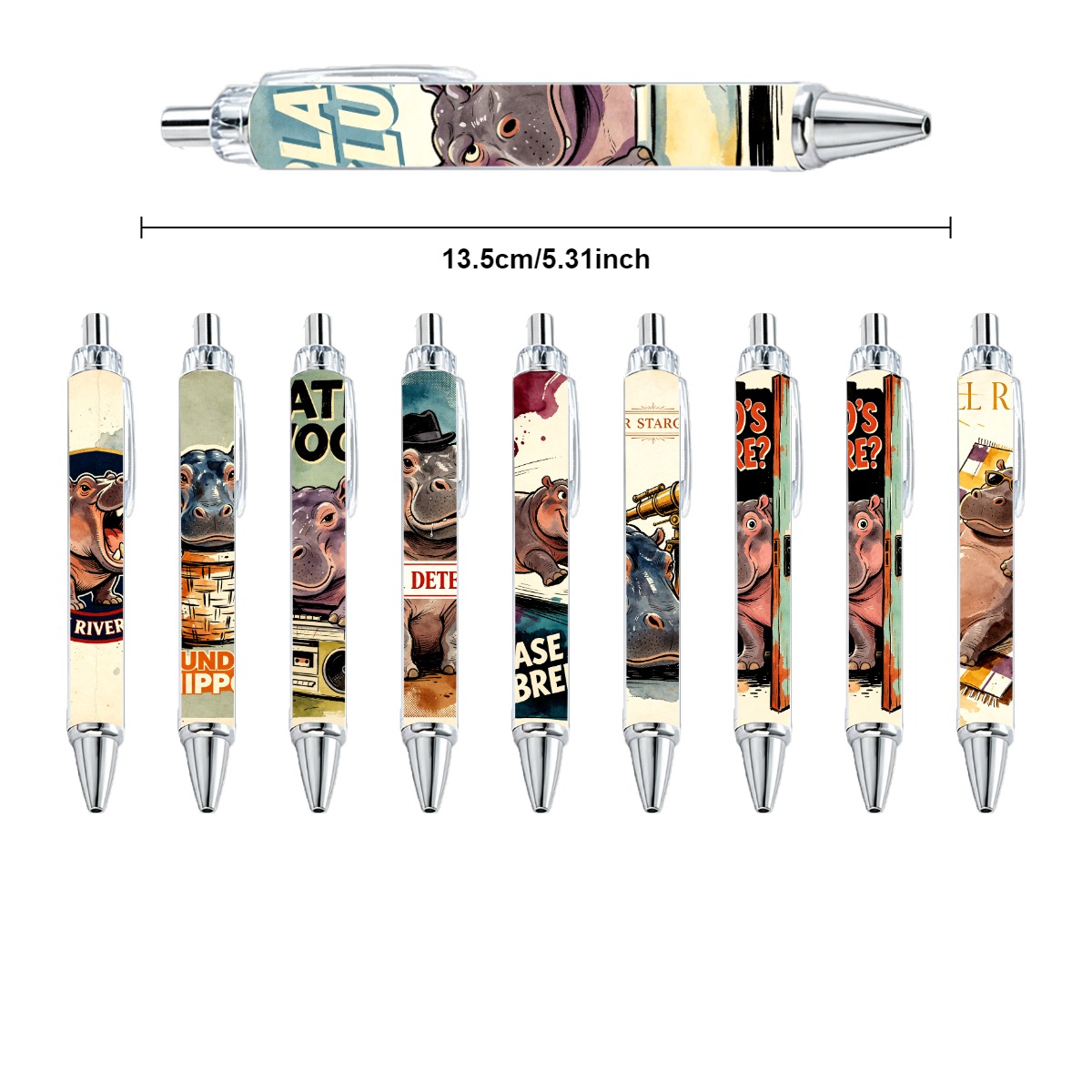 Hippo Gel Pens