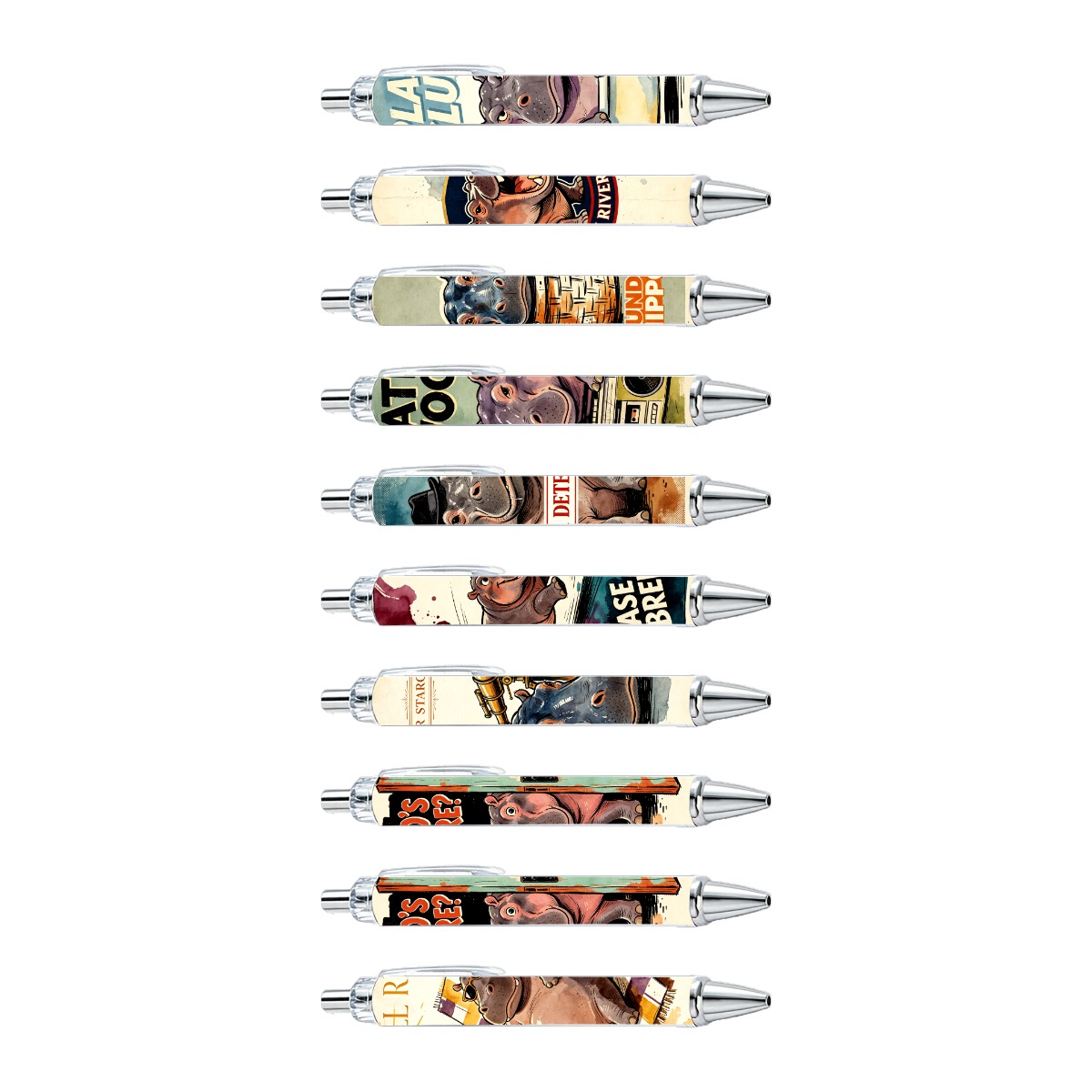 Hippo Gel Pens