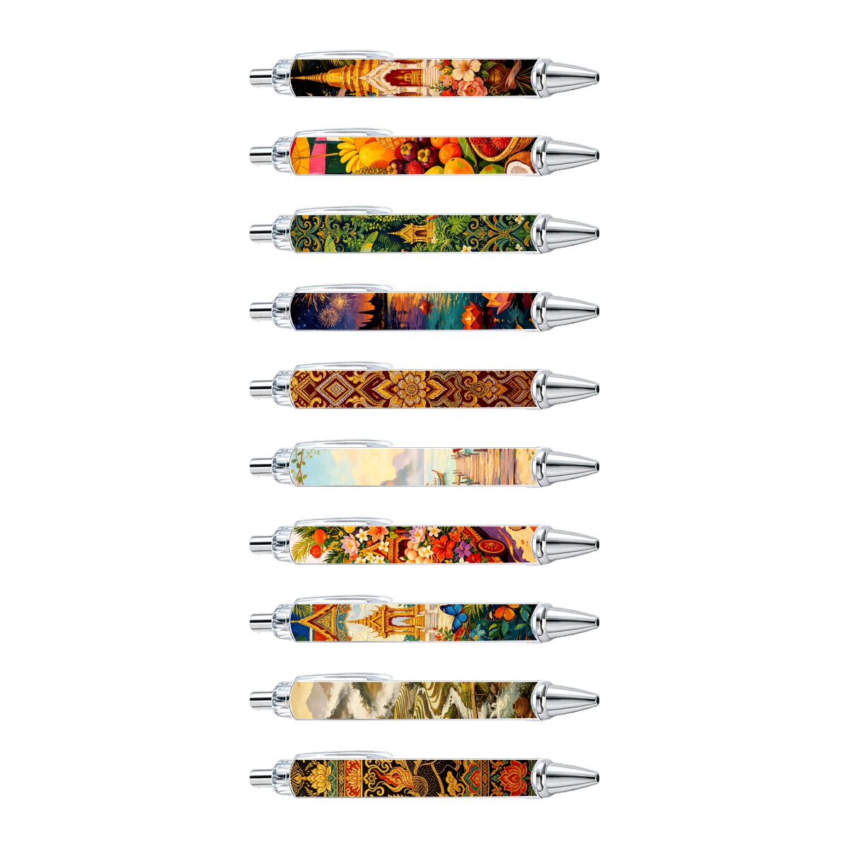 Southeast Asian Art Mechanical Pencils - 10-Pack