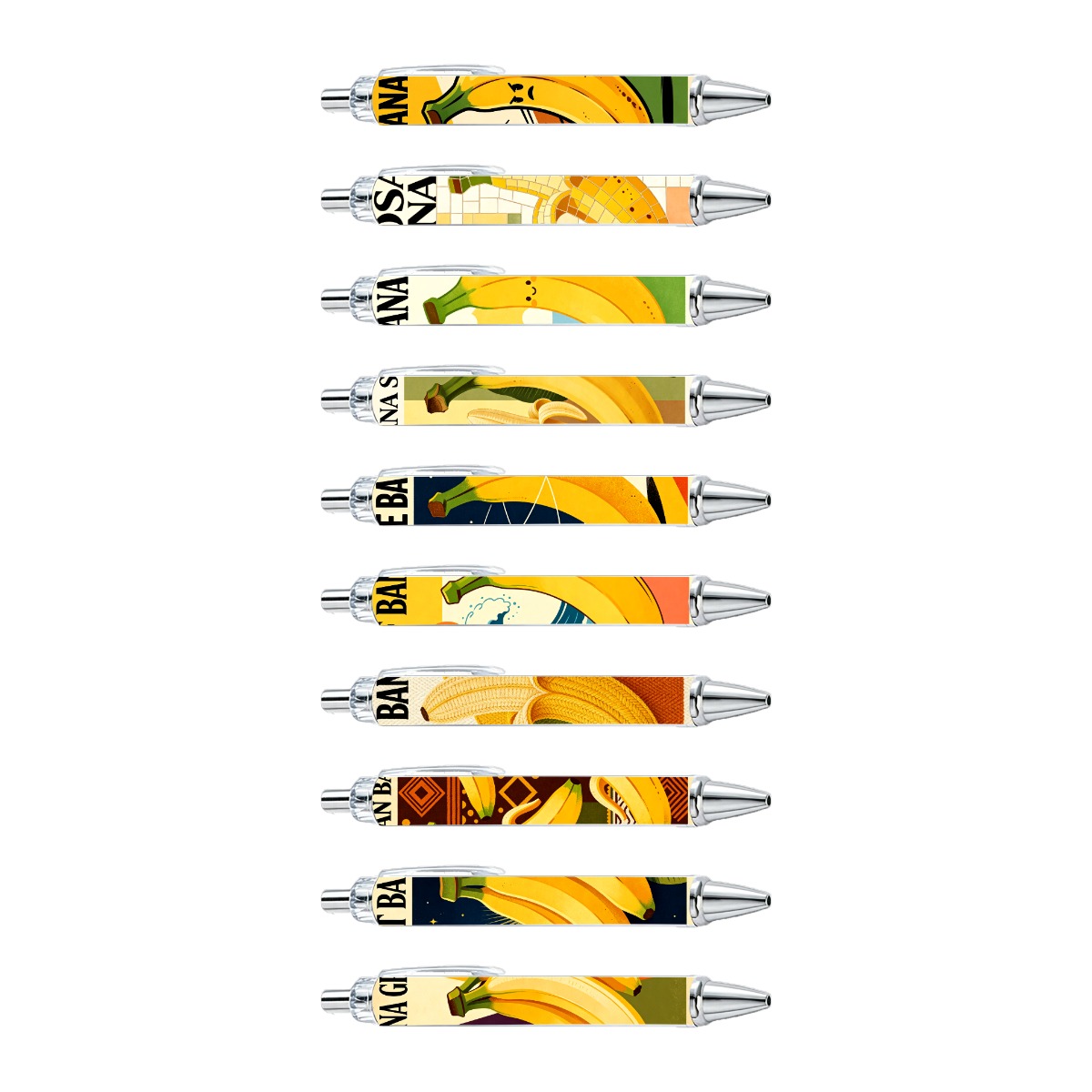 Banana Art Pens - 10-Pack