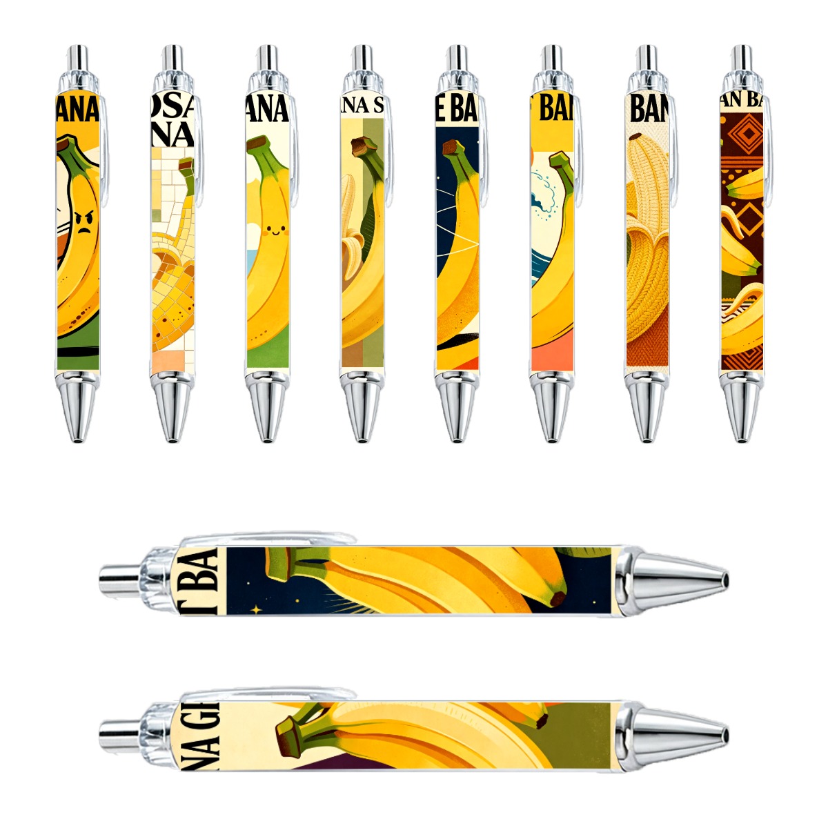 Banana Art Pens - 10-Pack