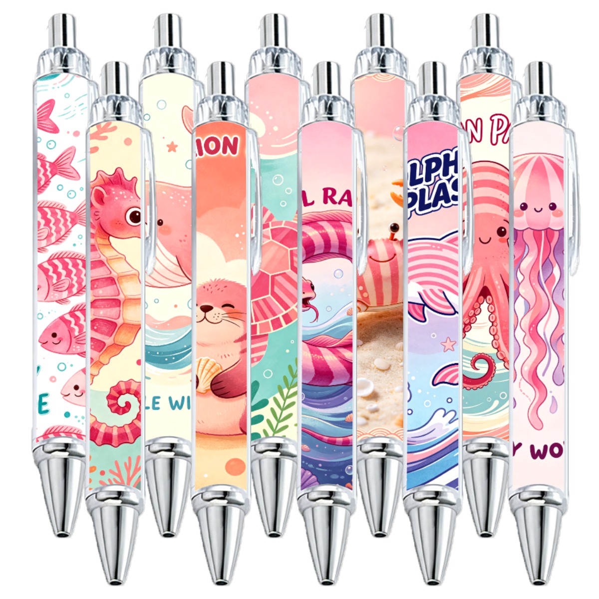 Oceanic Wonders Gel Pen - 10-Pack