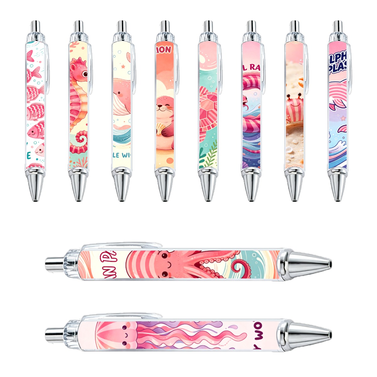 Oceanic Wonders Gel Pen - 10-Pack