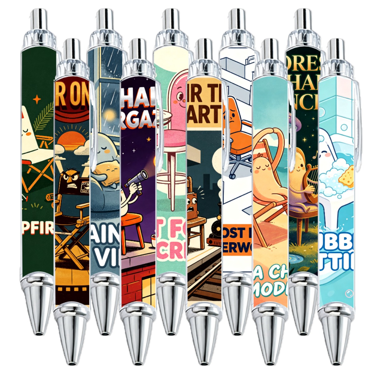 Cartoon Gel Pens
