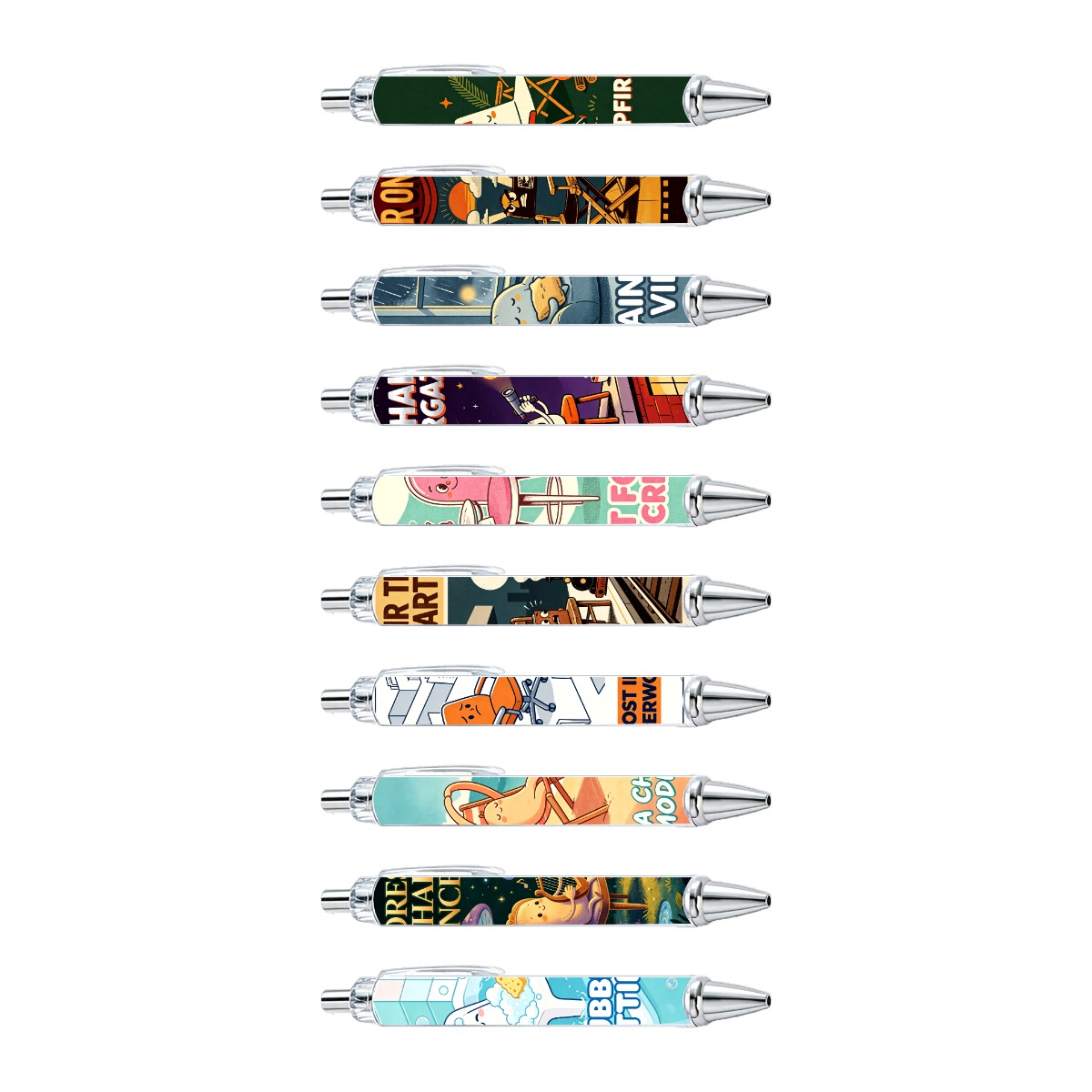 Cartoon Gel Pens
