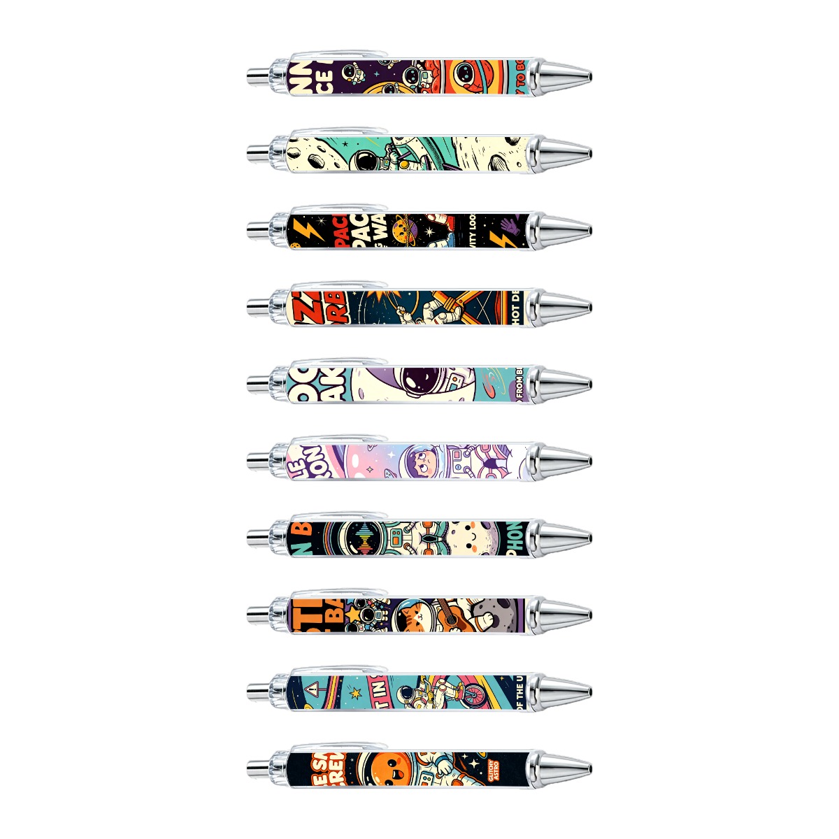 Cosmic Explorer Gel Pens - 10-Pack