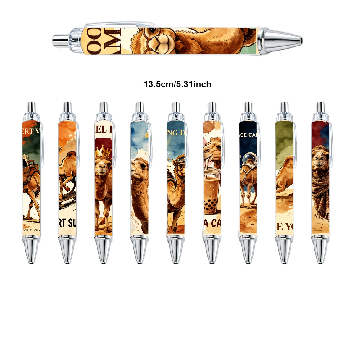 Camel Desert Gel Pens - 10-Pack