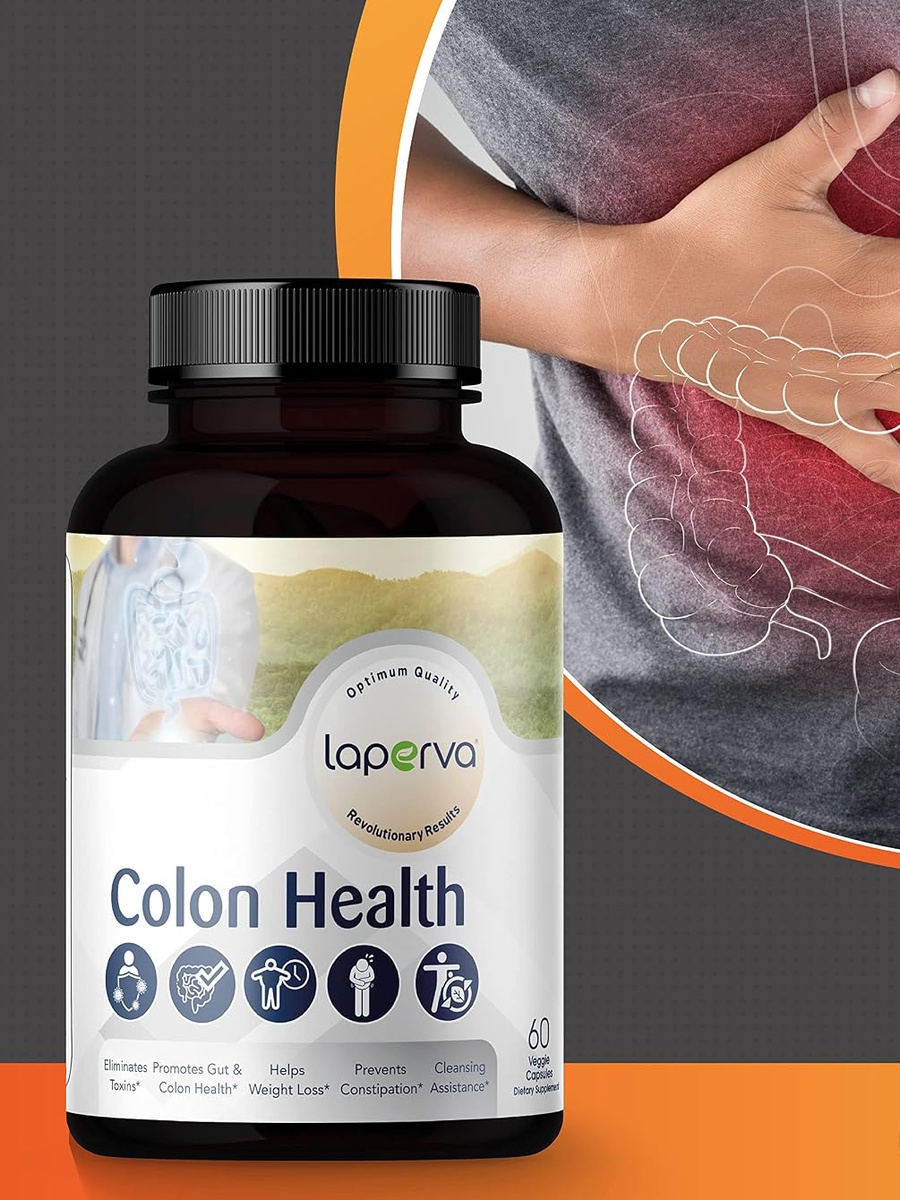 Colon Health | Gut and Colon Health, Cleansing Assistance | 60 Veggie Capsules