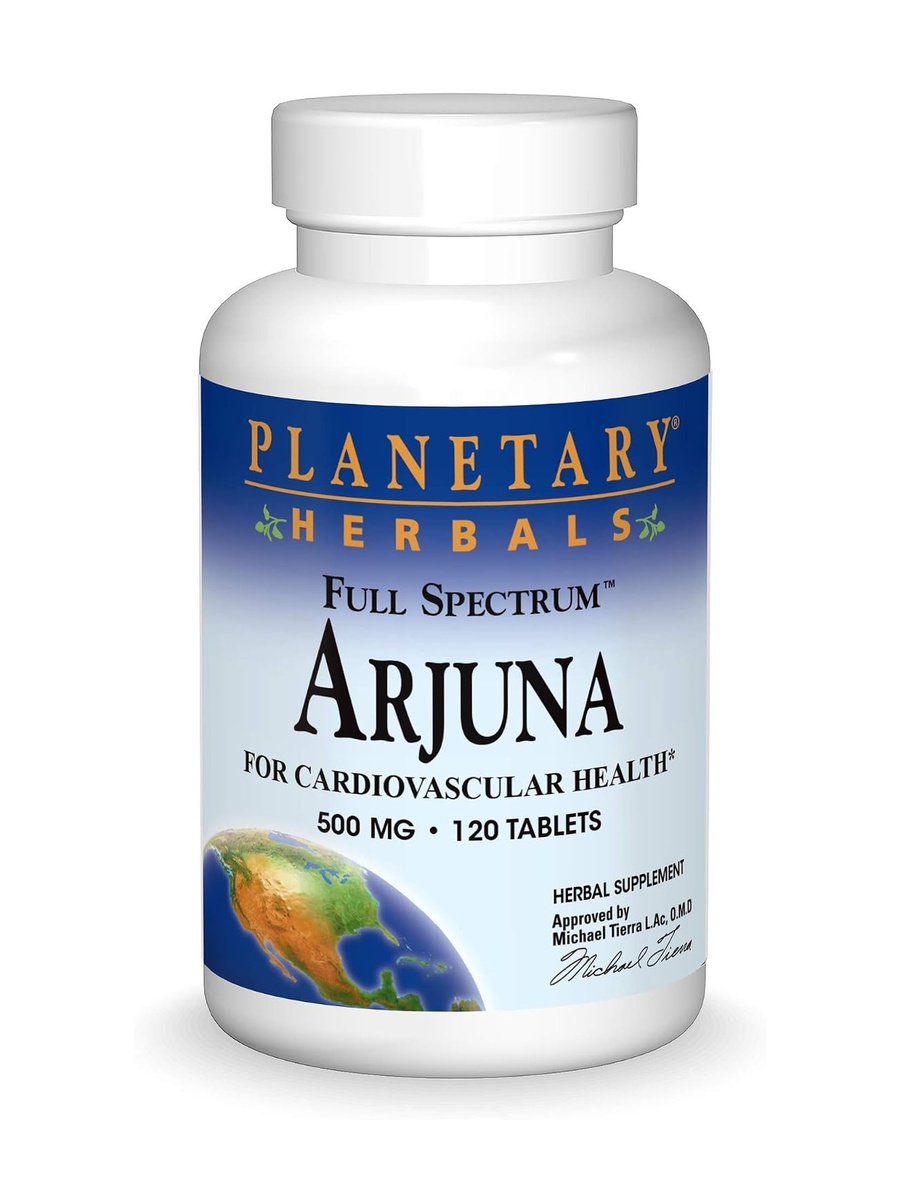 Arjuna Full Spectrum 550 mg | Cardiovascular Health | 120 Tablets | 60 Servings