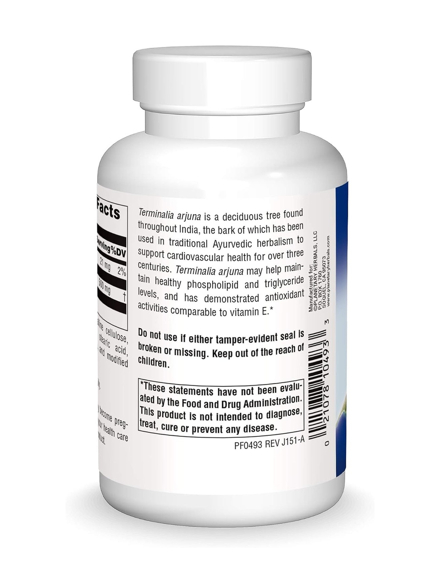Arjuna Full Spectrum 550 mg | Cardiovascular Health | 120 Tablets | 60 Servings