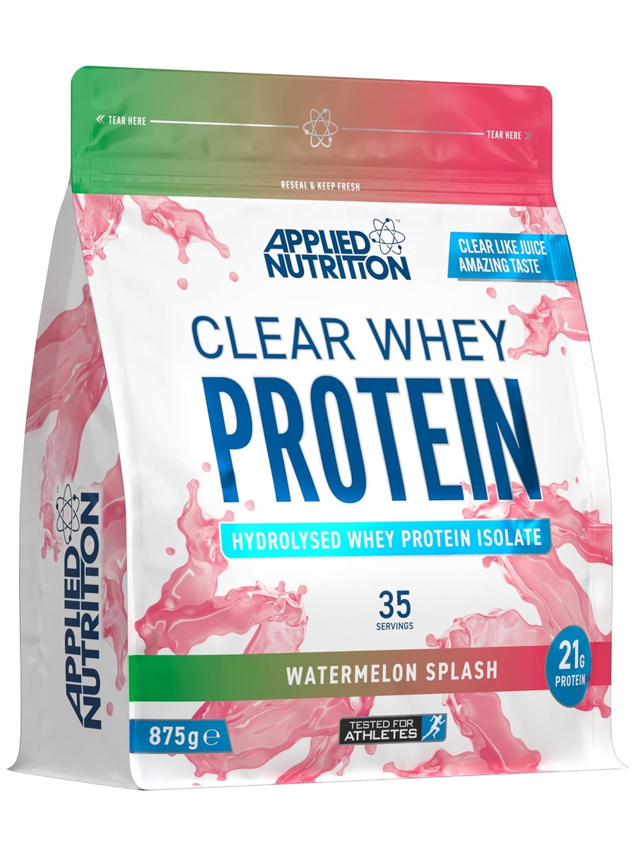 Clear Whey Isolate | Watermelon, 875g | High Protein, Low Calorie | Over 21g Hydrolysed Whey Protein Isolate | 35 Servings