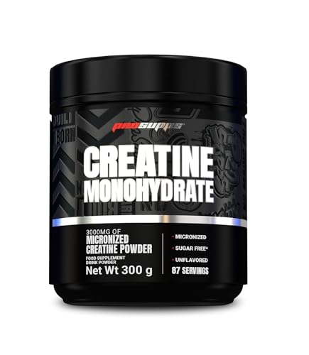 Creatine Monohydrate | 300 grams | Increase Power, Strength and Muscle Mass | Creatine Monohydrate | 87 Servings