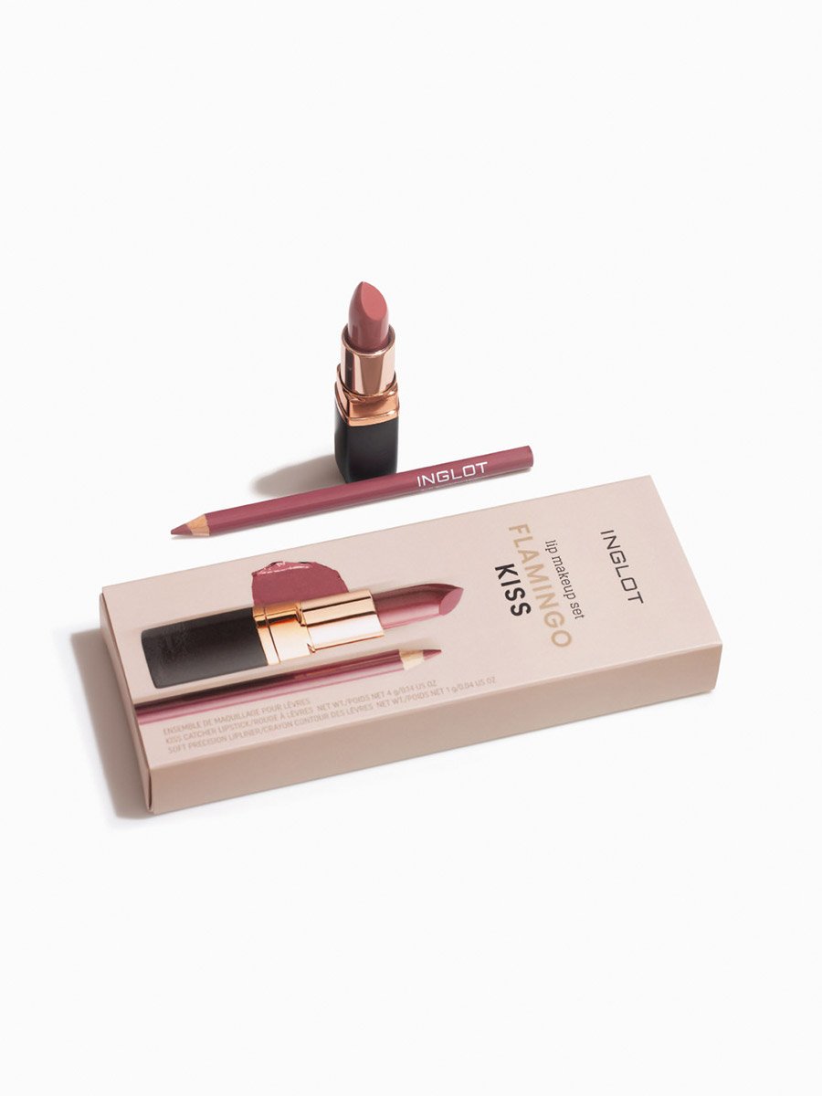 Lip Makeup Set Flamingo Kiss