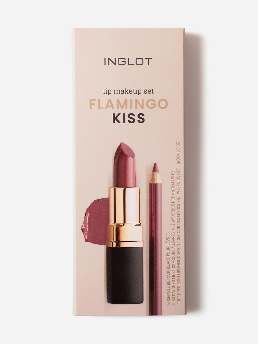 Lip Makeup Set Flamingo Kiss